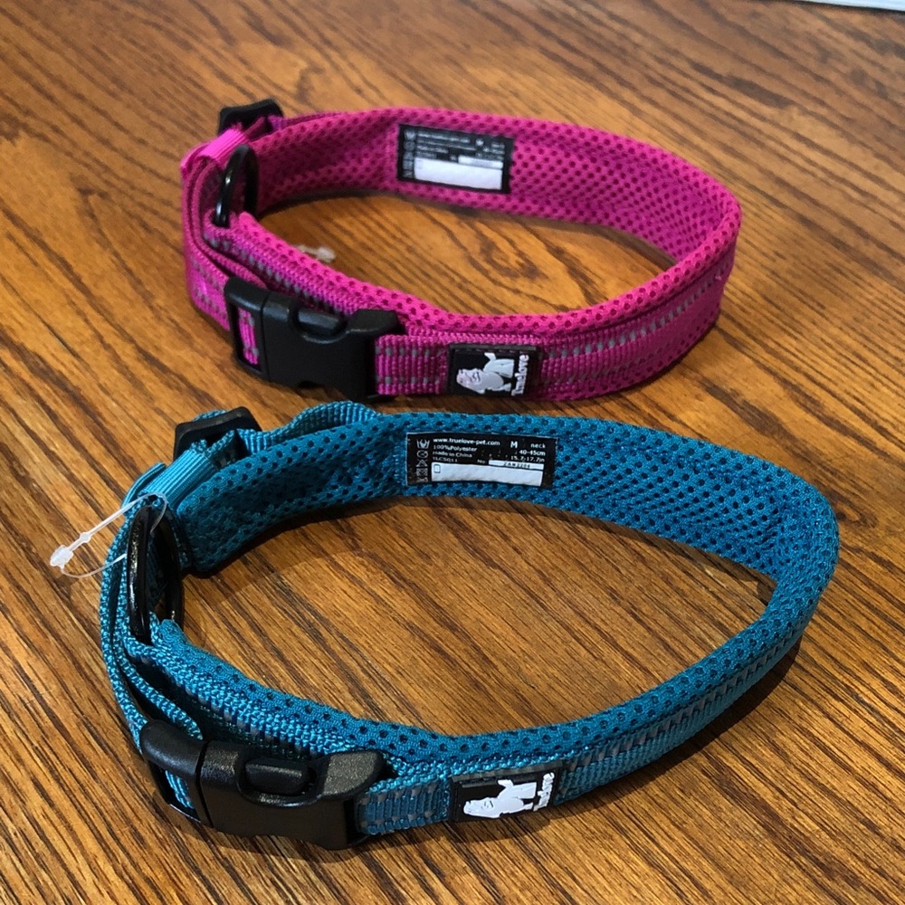 Bundle TWO TRUE LOVE DOG COLLARS IN EXCELLENT CONDITION!